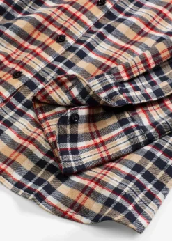 Flanell-Hemd aus reiner Baumwolle