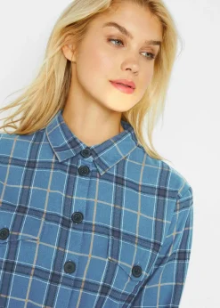 Flanellhemd, extra warm