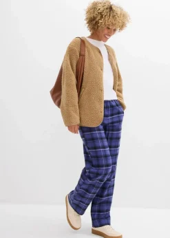 Flanellhose aus reiner Bio-Baumwolle