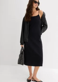 Flanell-Trägerkleid aus reiner Baumwolle