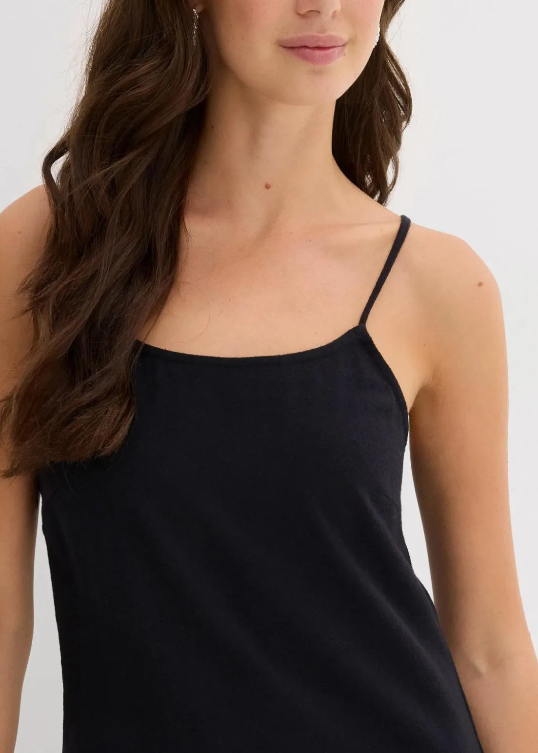 Flanell-Trägerkleid aus reiner Baumwolle