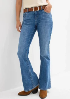 Flared-Jeans Mid Waist