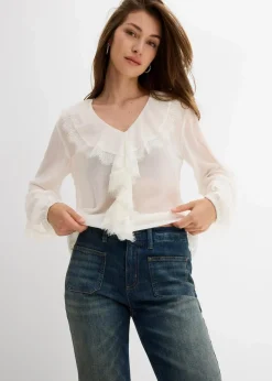 Flared-Jeans Mid Waist