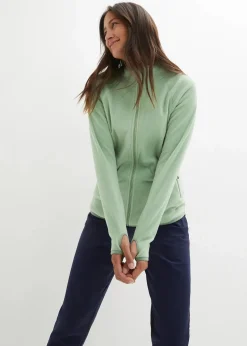 Fleecejacke mit Reißverschluss-Taschen