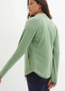 Fleecejacke mit Reißverschluss-Taschen