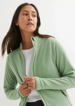 Fleecejacke mit Reißverschluss-Taschen