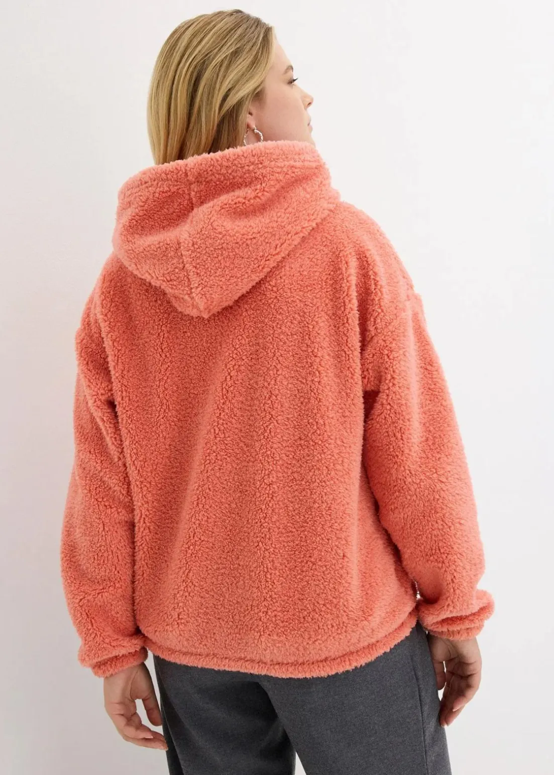 Fleeceshirt aus Teddy