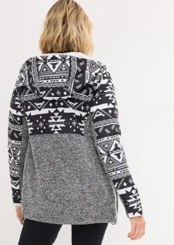 Fleece-Umstands- und Tragejacke