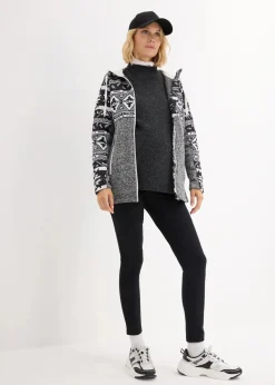 Fleece-Umstands- und Tragejacke