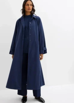 Fließender Trenchcoat
