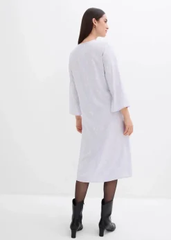 Florales Midikleid aus reiner Viskose