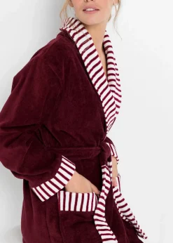 Frottee Bademantel aus Baumwolle