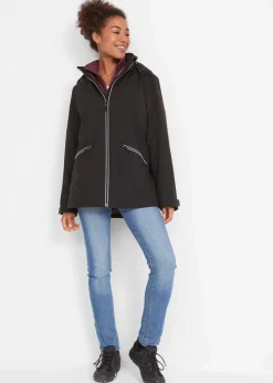 Funktions-Outdoor-3 in 1 Jacke mit Strickfleece-Innenjacke