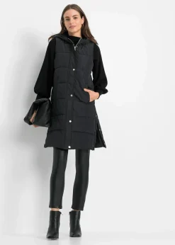 Funktions-Steppweste mit Kapuze