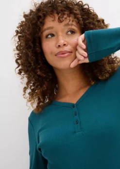 Gerippter Body mit reiner Bio-Baumwolle