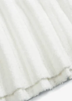 Geripptes Strickkleid