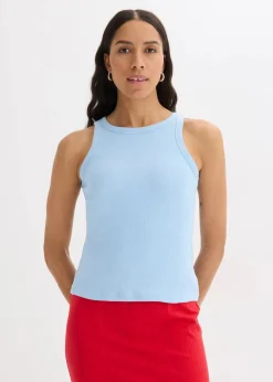 Geripptes Tanktop