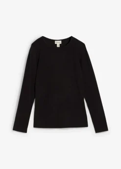 Geripptes Thermoshirt