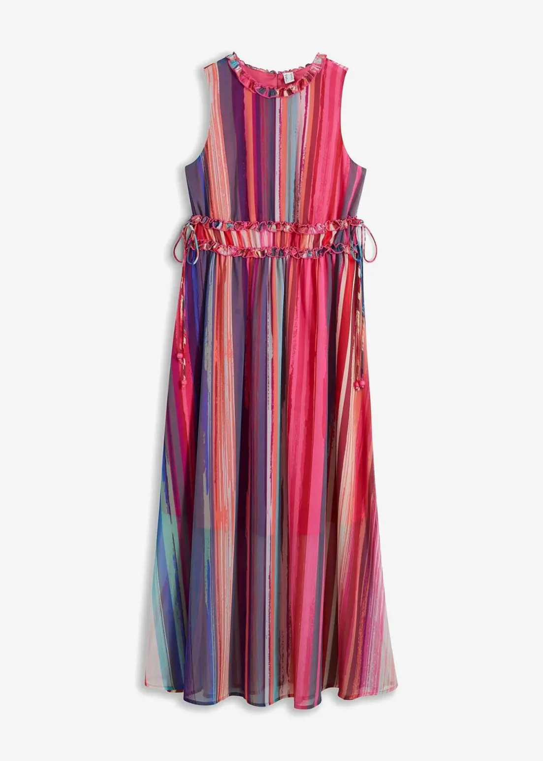 Gestreiftes Maxikleid