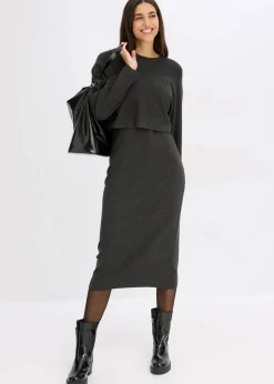 Gestricktes Kleiderset (2-tlg. Set)