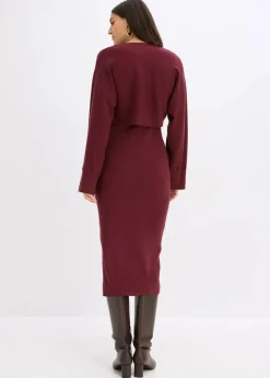 Gestricktes Kleiderset (2-tlg. Set)