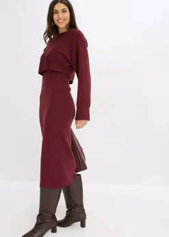 Gestricktes Kleiderset (2-tlg. Set)