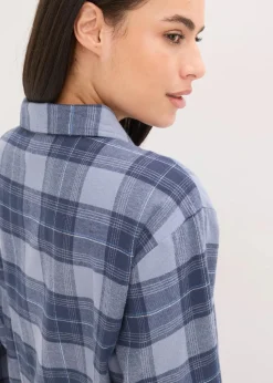 Gewebter Flanell Pyjama