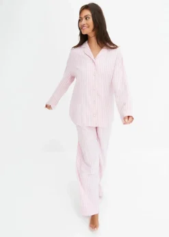 Gewebter Flanell Pyjama mit Geschenktasche