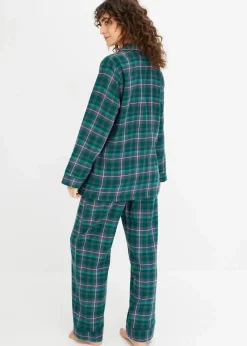 Gewebter Pyjama aus Flanell