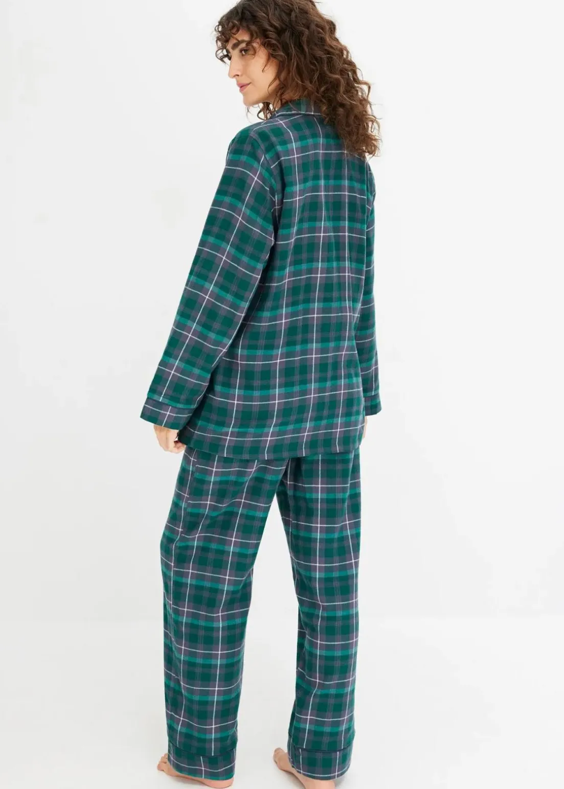 Gewebter Pyjama aus Flanell
