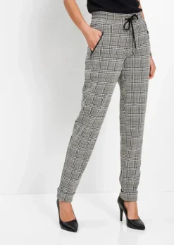 Glencheck-Schlupfhose