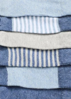 Halbsocken mit Bio-Baumwolle (8er Pack)