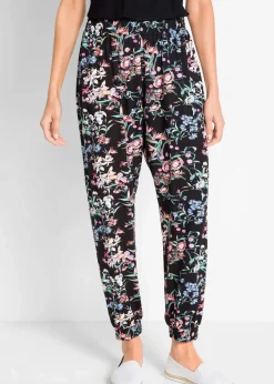 Haremshose aus Viskose-Mix