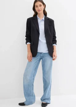 Hemdbluse aus fließendem Satin