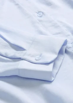 Hemdbluse aus fließendem Satin