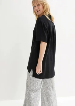 Hemdbluse aus Musselin