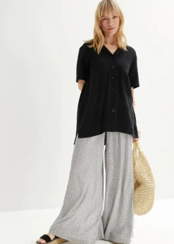 Hemdbluse aus Musselin