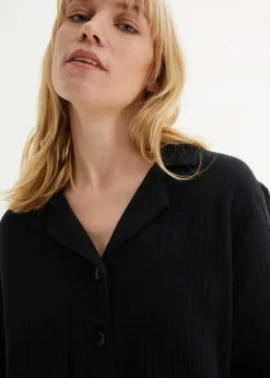 Hemdbluse aus Musselin