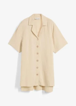 Hemdbluse aus Musselin