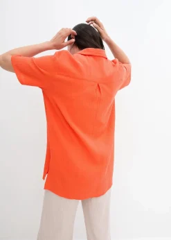 Hemdbluse aus Musselin