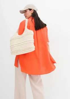 Hemdbluse aus Musselin