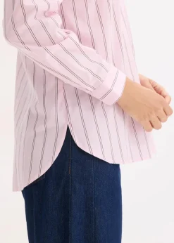 Hemdbluse aus reiner Baumwolle