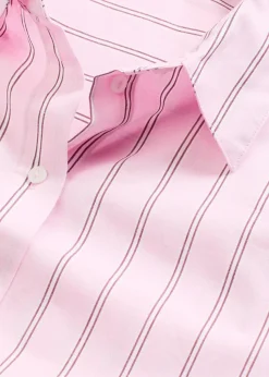 Hemdbluse aus reiner Baumwolle