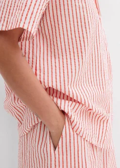 Hemdbluse aus reiner Baumwolle