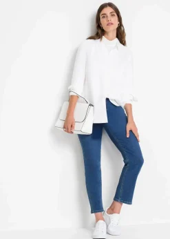 Hemdbluse aus softer Viskose