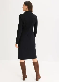 Hemdblusenkleid aus Punto di Roma