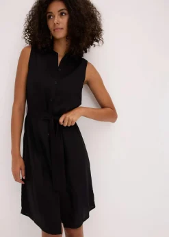 Hemdblusenkleid aus Viskose