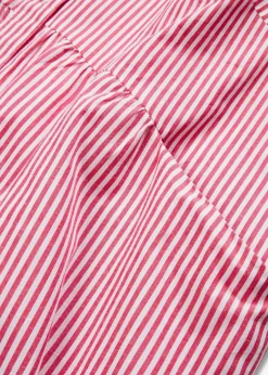 Hemdblusenkleid gestreift