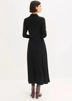 Hemdblusenkleid mit Viskose