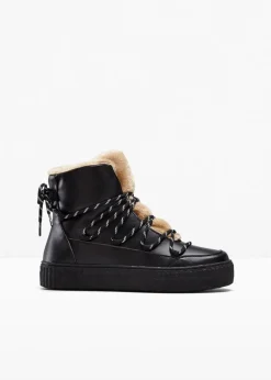 High-Top-Sneaker mit Plateau-Sohle